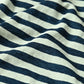 45R Indigo Stripe Square Print T-shirt