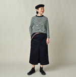 45R Indigo Stripe Square Print T-shirt