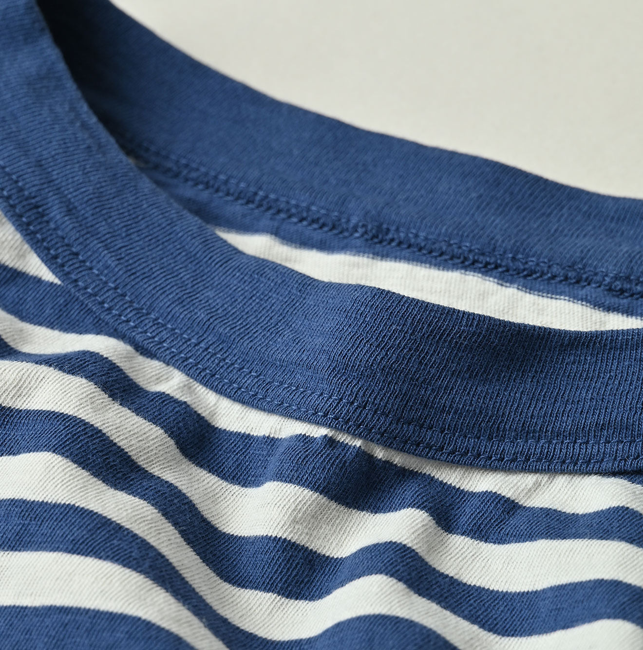 45R Stripe Flamingway Big Slit T-shirt