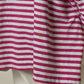 45R Stripe Flamingway Big Slit T-shirt (Top-dyed)