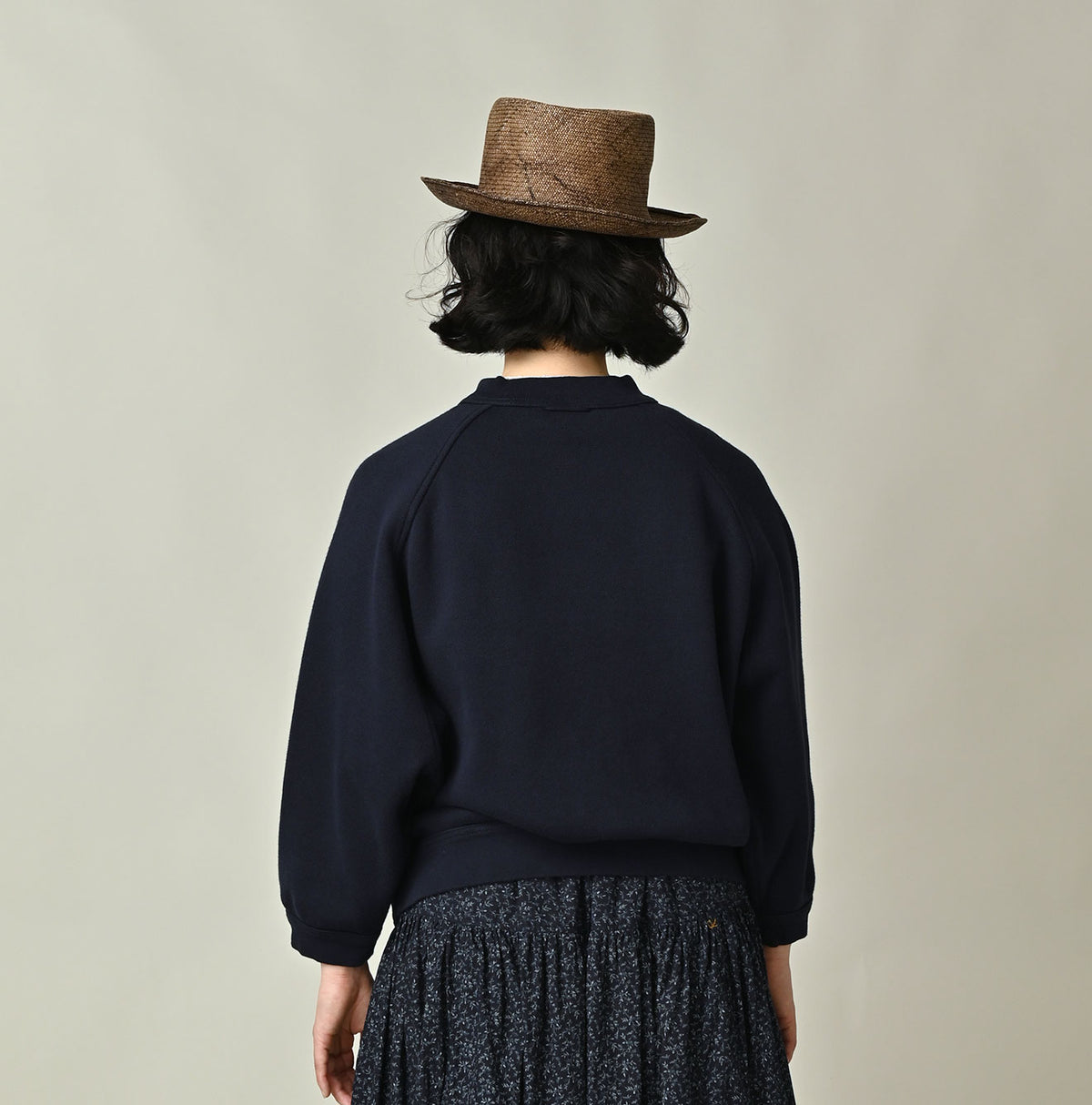 45R Jaquard Dolman Sleeve Top