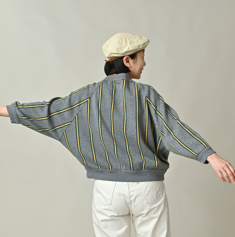 45R Regimental Stripe Dolman Top