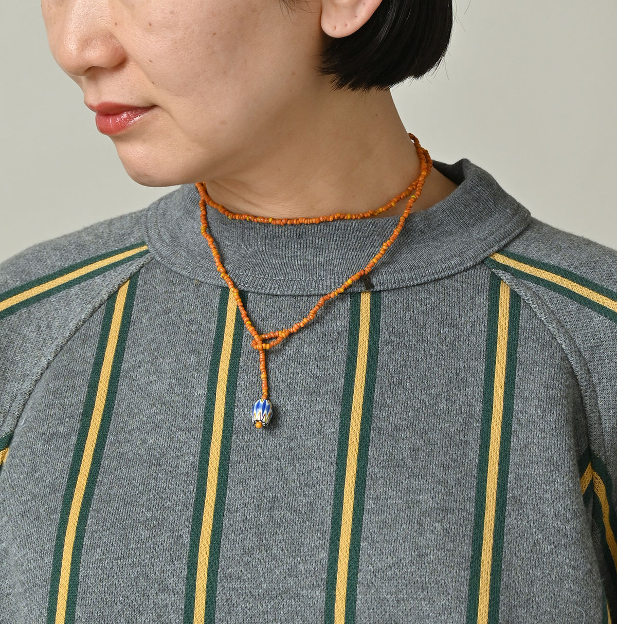 45R Regimental Stripe Dolman Top