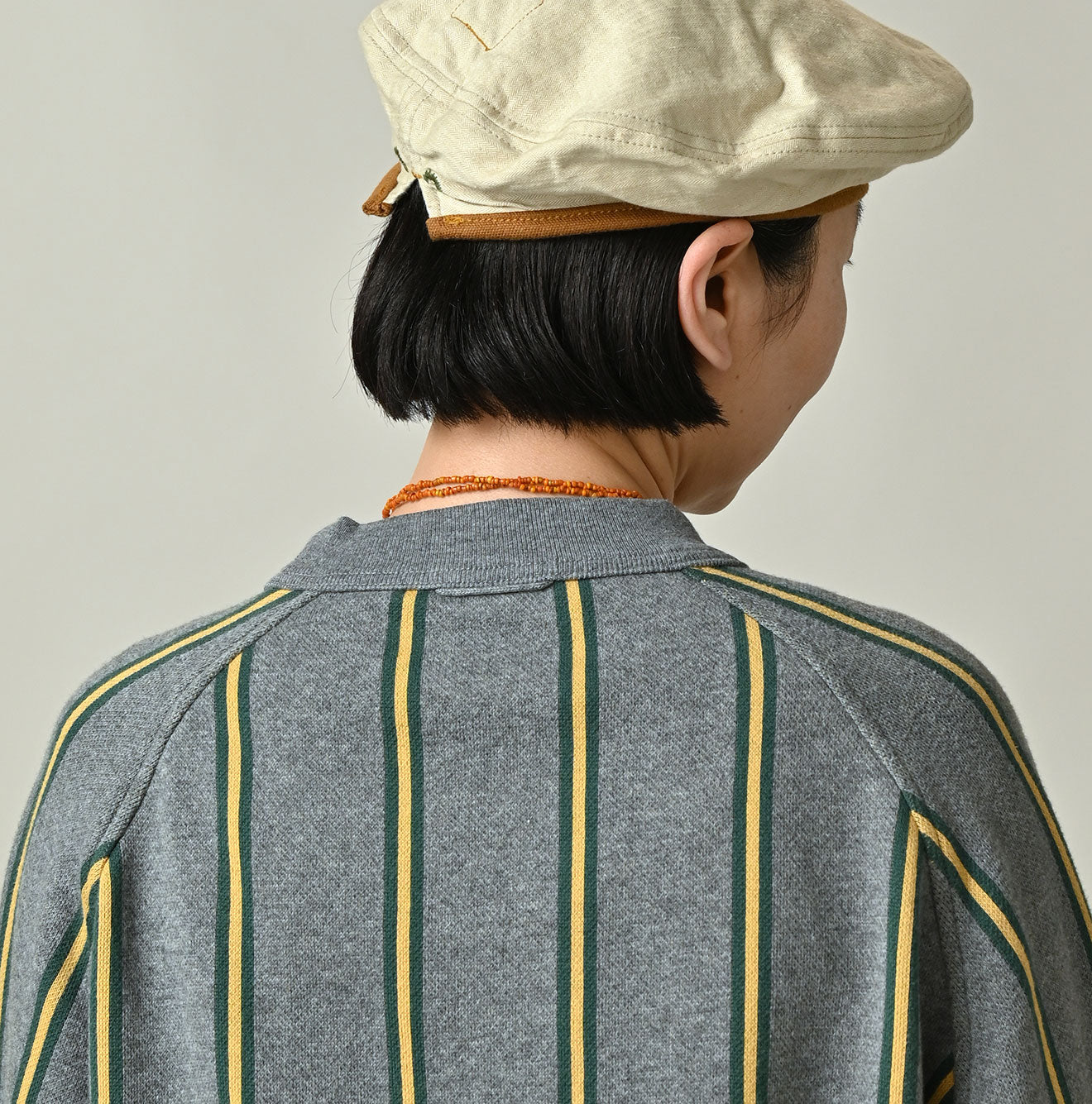 45R Regimental Stripe Dolman Top