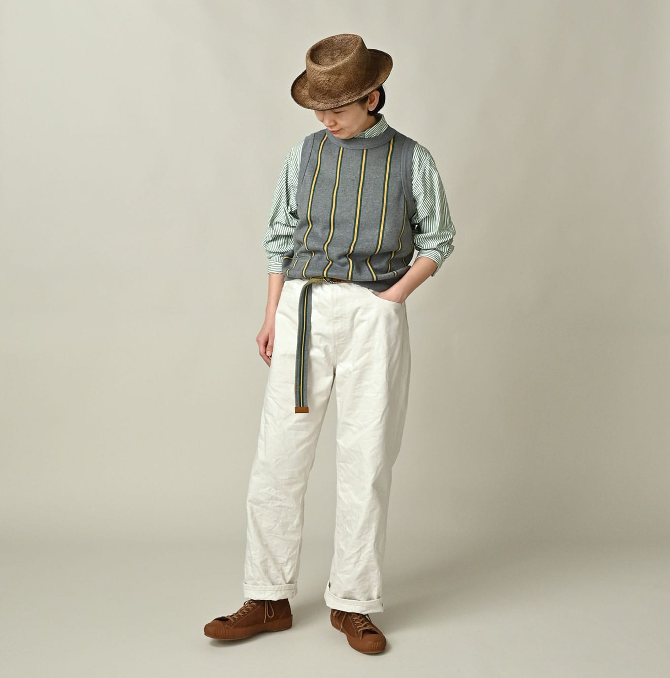 45R Regimental Stripe Petit Vest