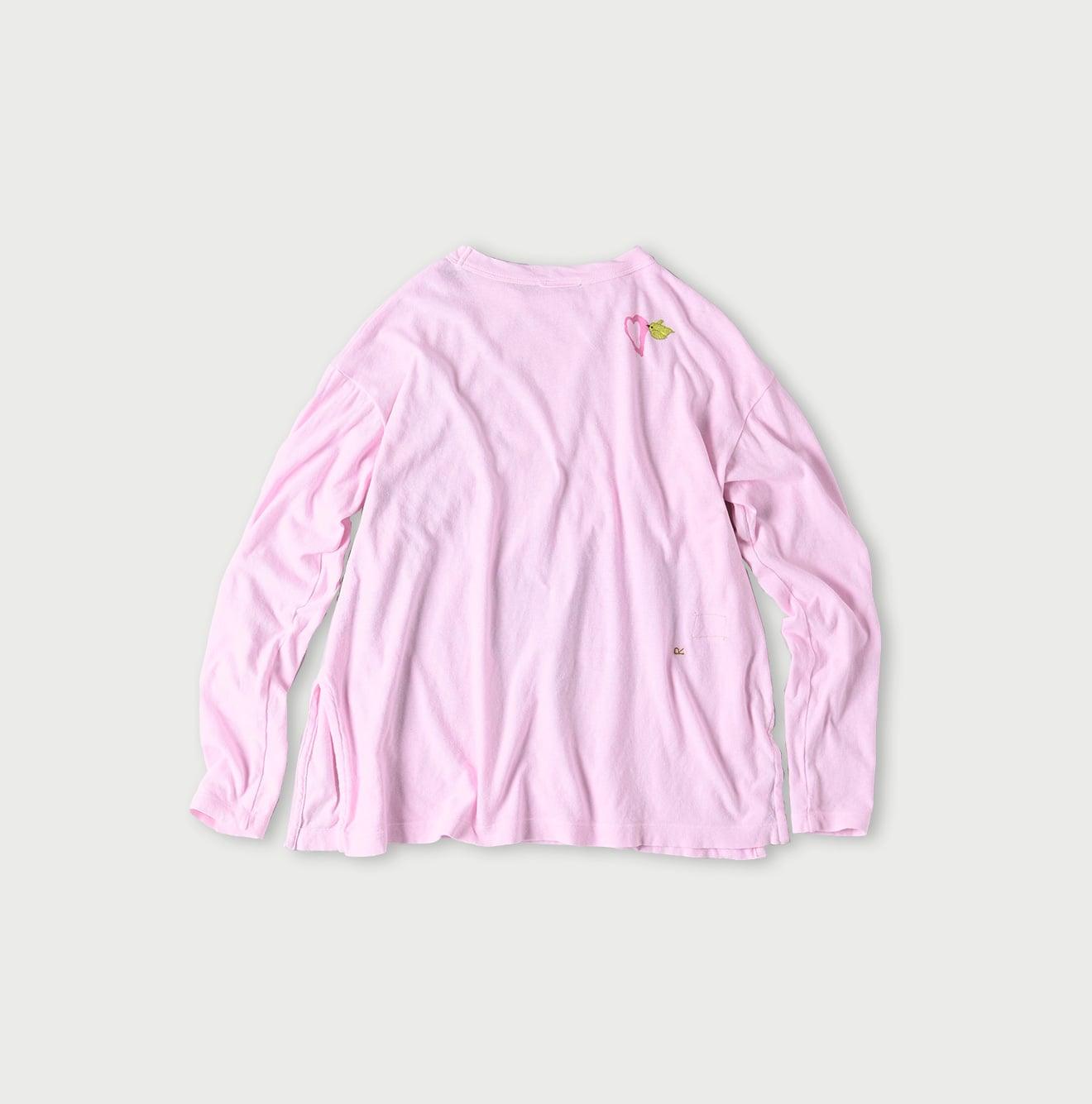 Gauze Tenjiku Plum Warbler T-shirt - 45R by 45rpm studio - Image 13