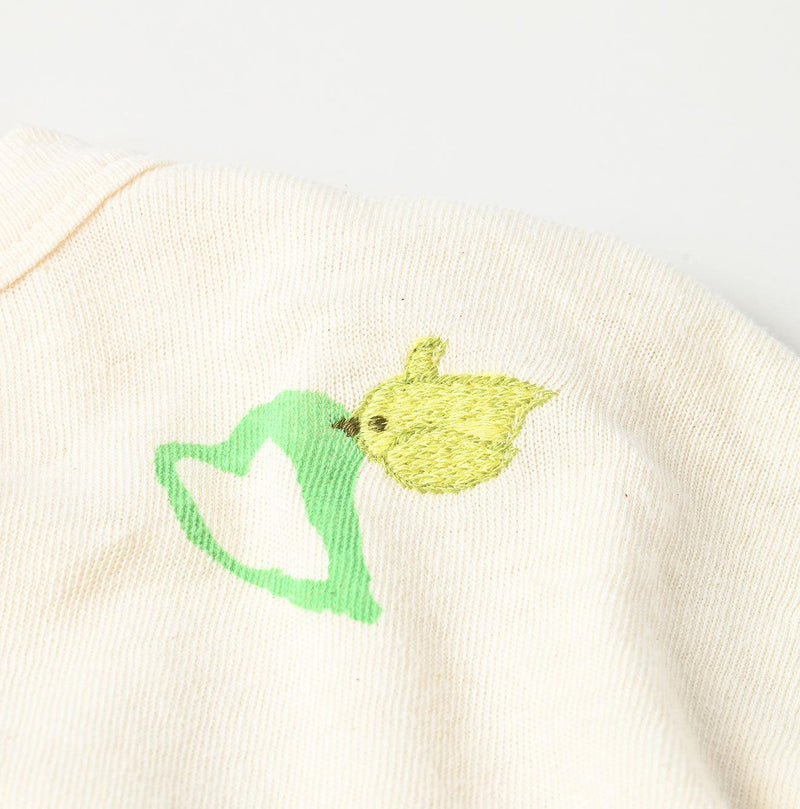 Gauze Tenjiku Plum Warbler T-shirt - 45R by 45rpm studio - Image 15