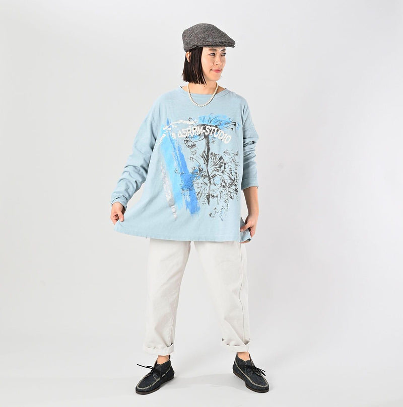 Gauze Tenjiku Margaret T-shirt - 45R by 45rpm studio - Image 2