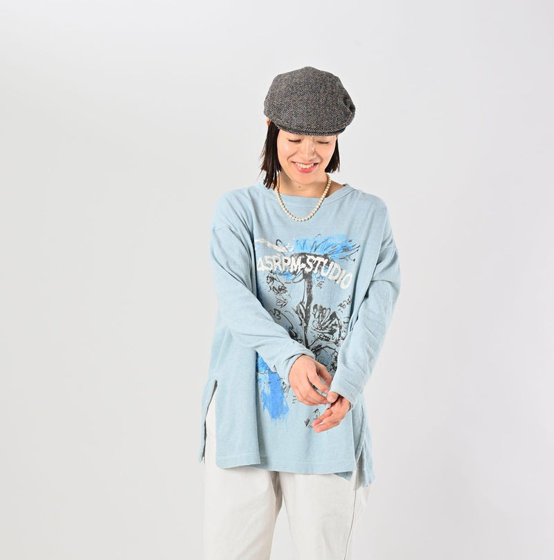 Gauze Tenjiku Margaret T-shirt - 45R by 45rpm studio - Image 3