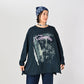 45R Indigo Gauze Tenjiku Margaret T-shirt