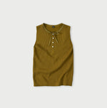 Rib Knit-sewn Camisole