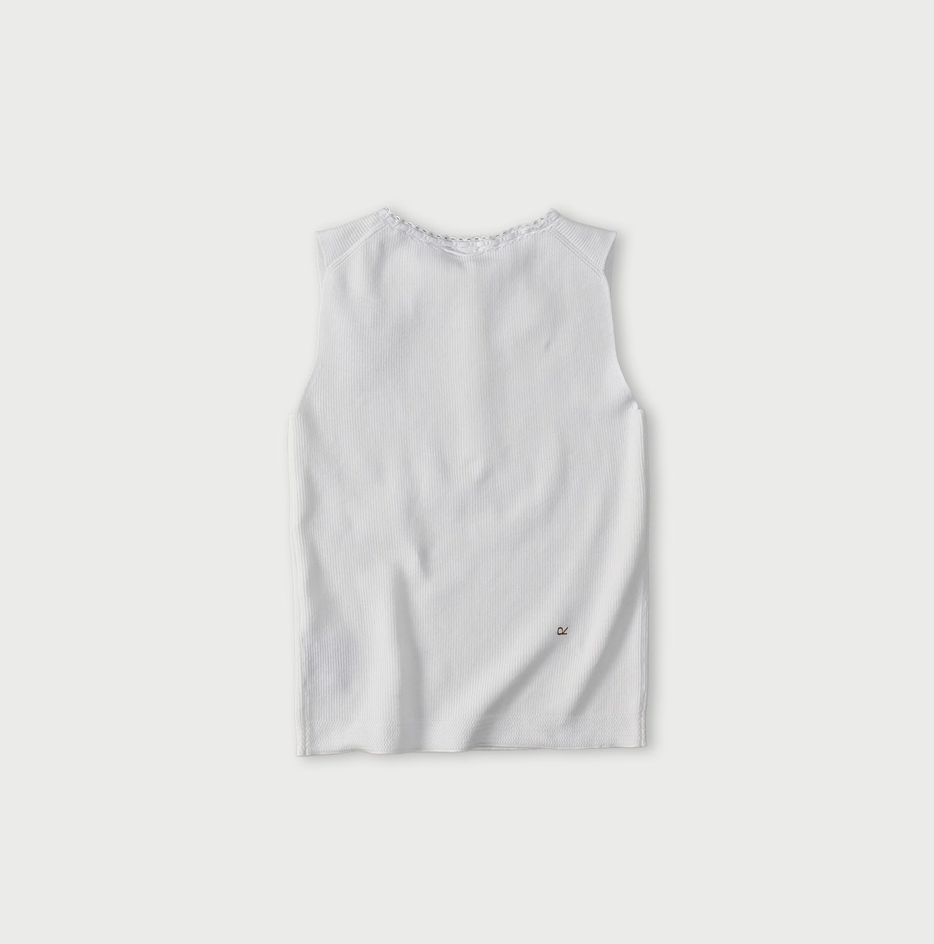 Rib Knit-sewn Camisole