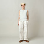 Rib Knit-sewn Camisole