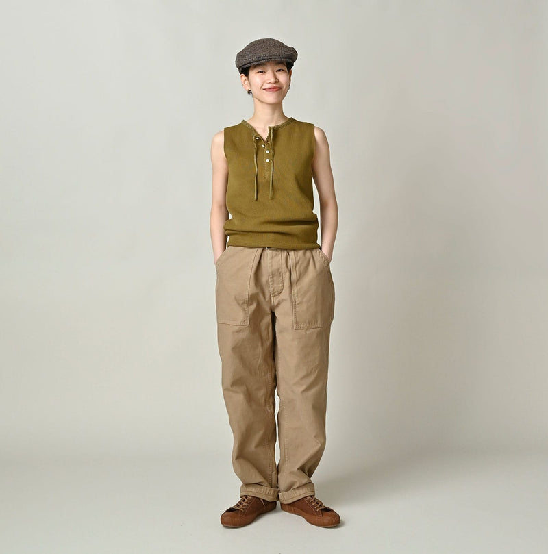 Rib Knit-sewn Camisole - Image 6