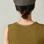 Rib Knit-sewn Camisole