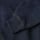 45R Indigo Puff Sleeve Sweater