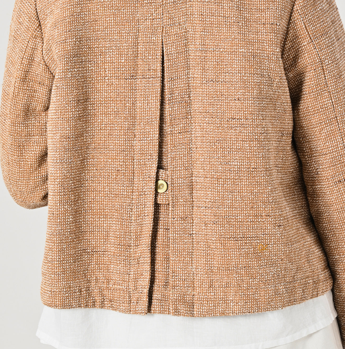 45R Cotton Linen Tweed Annie 4pocket Jacket