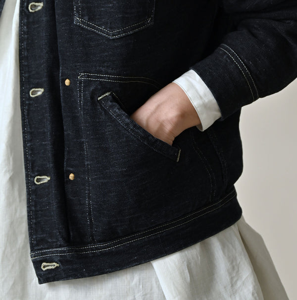 45R Indigo Tenjiku Denim Jacket
