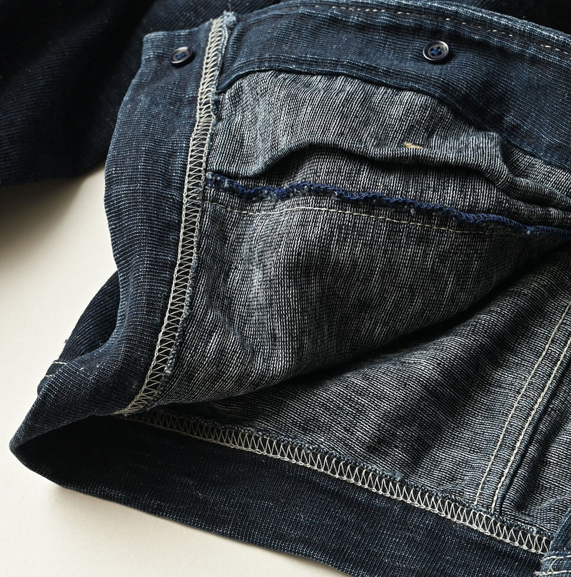 45R Indigo Tenjiku Denim Jacket