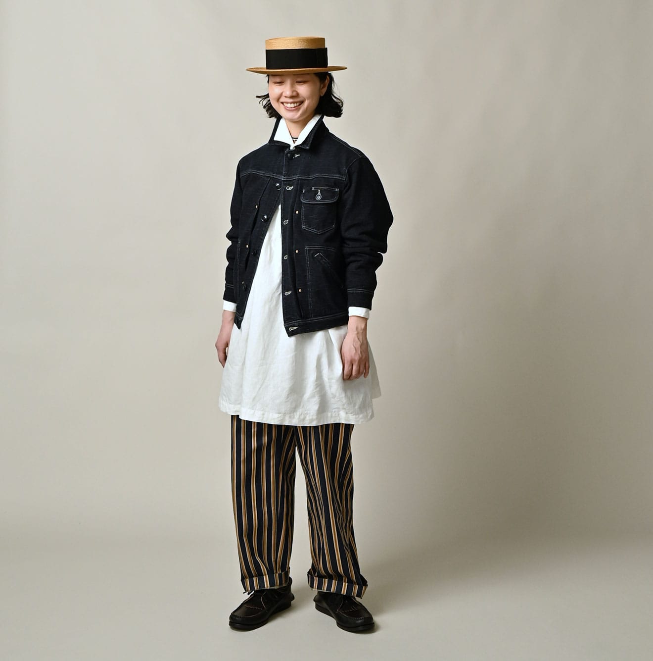 45R Indigo Tenjiku Denim Jacket - Image 2