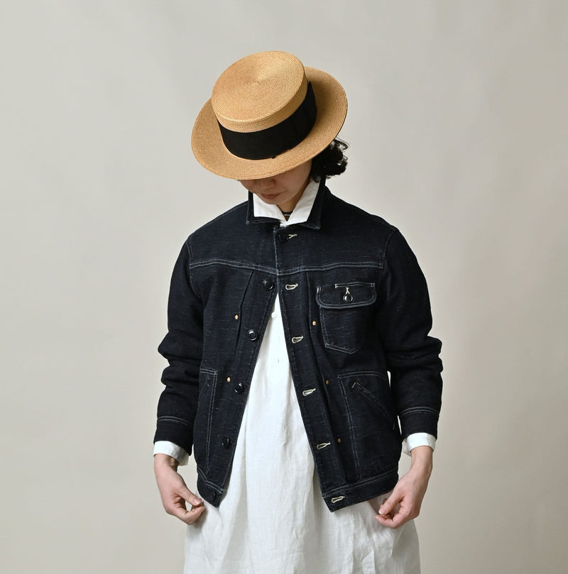 45R Indigo Tenjiku Denim Jacket - Image 3