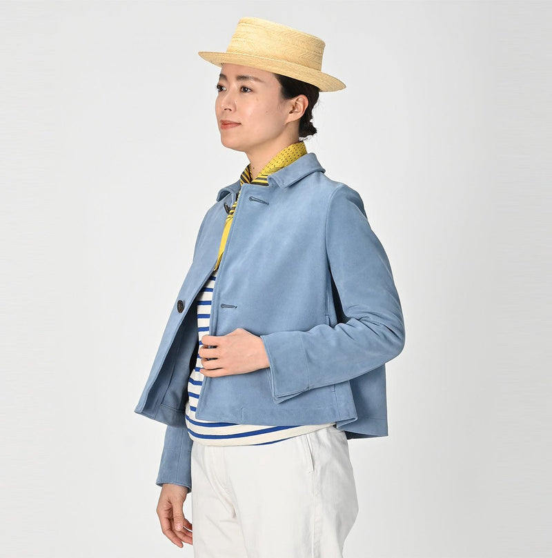 45R Suede Square Jacket