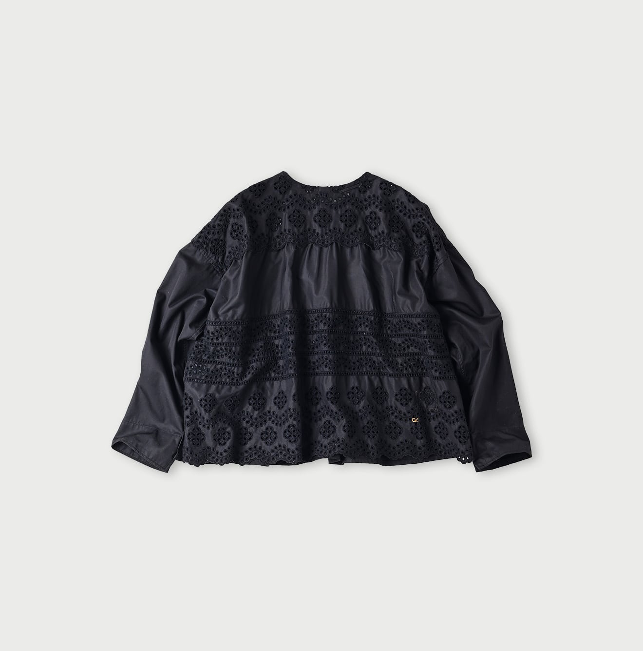 45R Light Gabardine Cutwork Blouse