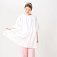 45R Gauze Shirring Tunic Blouse