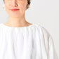 45R Gauze Shirring Tunic Blouse