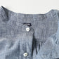 45R Indigo 45/-Gauze Henley Shirt