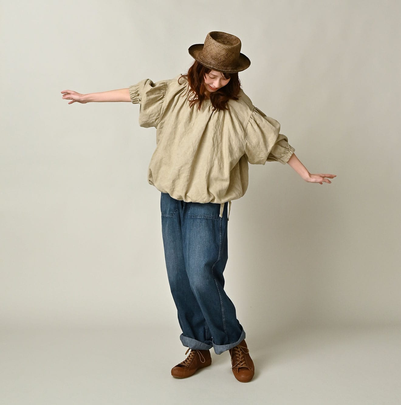 45R Linen Sack Blouse