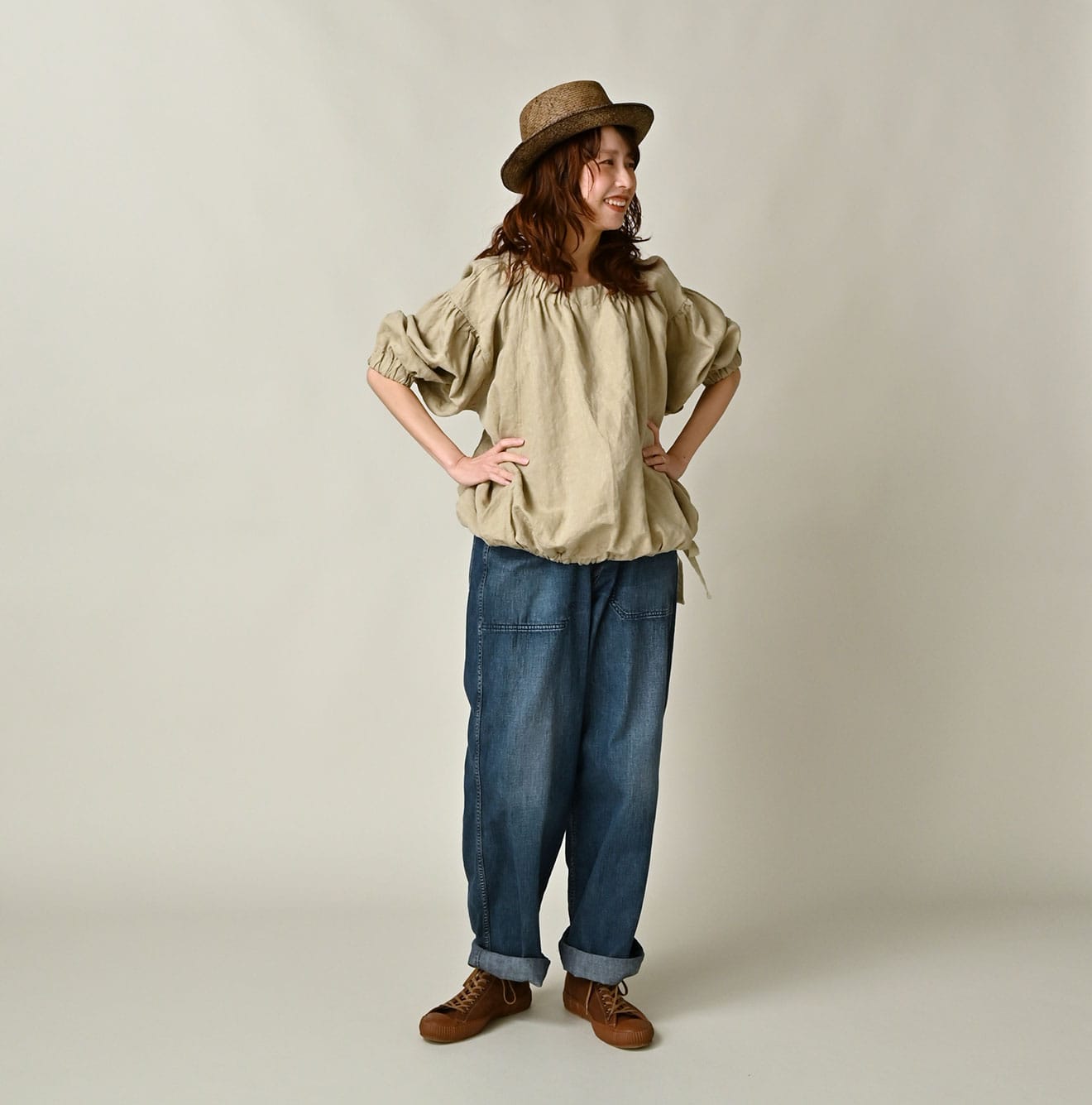 45R Linen Sack Blouse