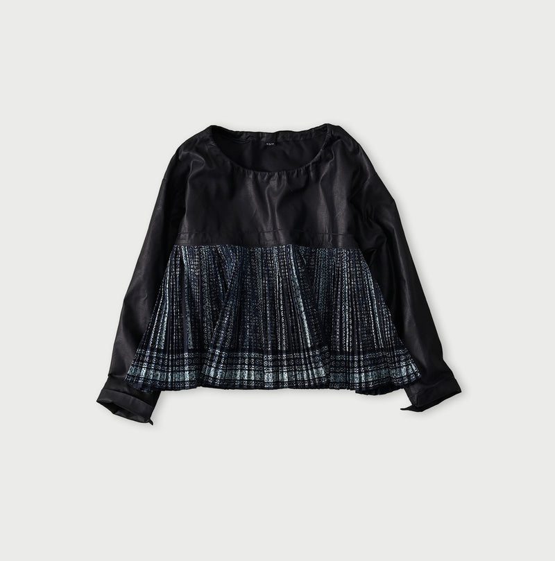 45R Indigo Bassen Sarasa Blouse - Image 1