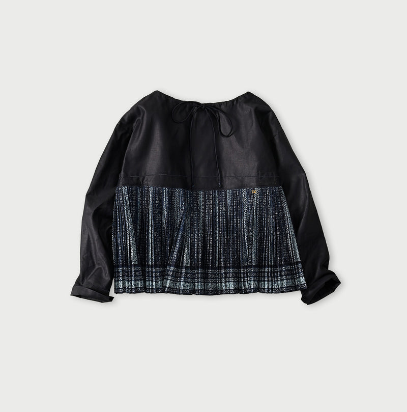 45R Indigo Bassen Sarasa Blouse - Image 11