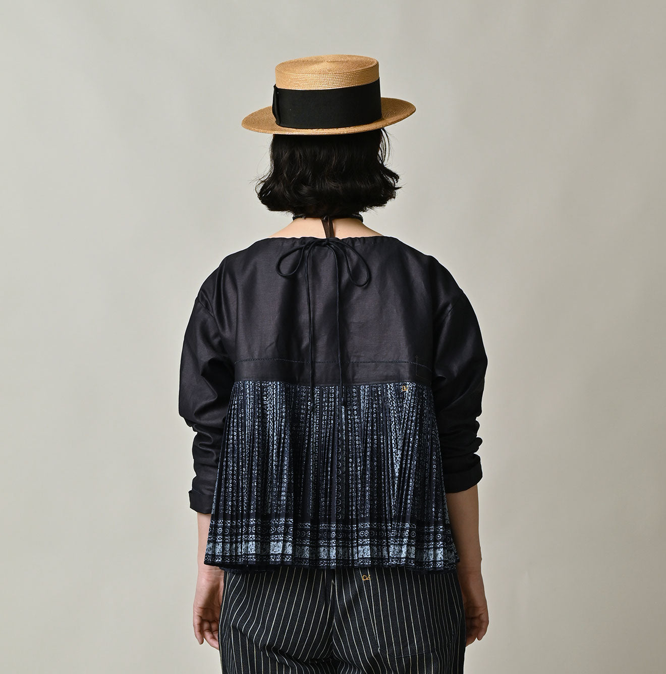 45R Indigo Bassen Sarasa Blouse - Image 5