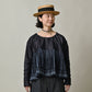 45R Indigo Bassen Sarasa Blouse