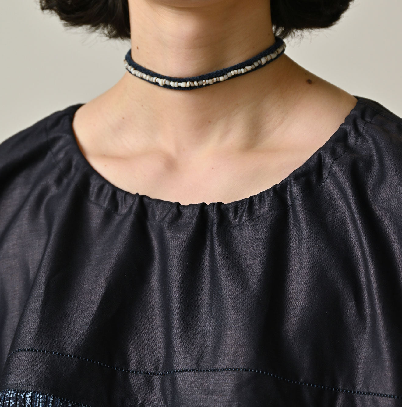 45R Indigo Bassen Sarasa Blouse - Image 7