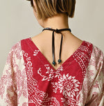 45R Khadi Block-Print Patchwork Blouse