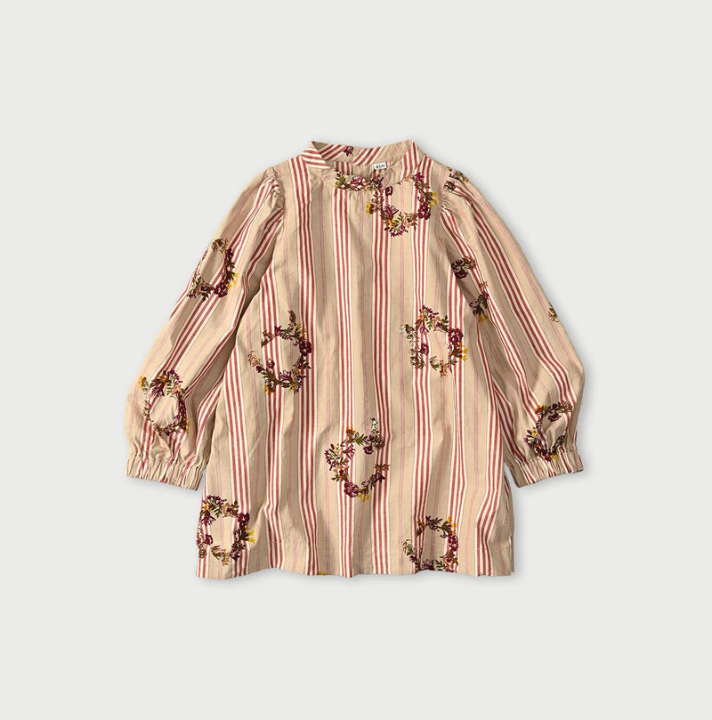 45R Khadi Ox Sajiki Puff Sleeve Blouse - Image 1