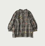 45R Khadi Ox Sajiki Puff Sleeve Blouse