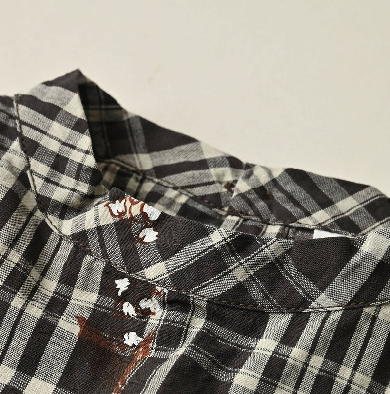 45R Khadi Ox Sajiki Puff Sleeve Blouse - Image 15