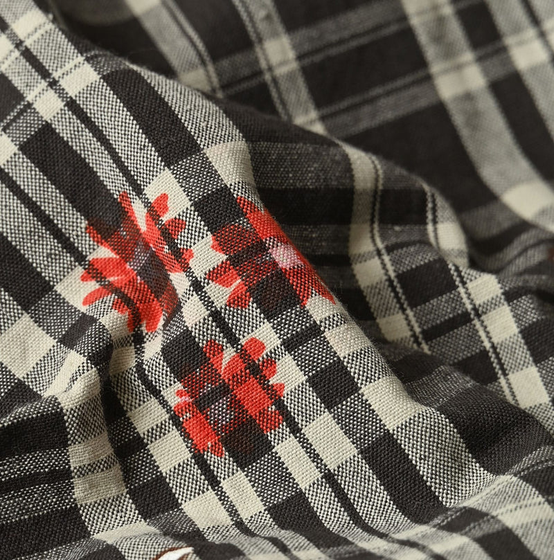 45R Khadi Ox Sajiki Puff Sleeve Blouse - Image 21