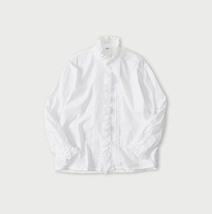 Supima Batiste Cutwork Blouse (White)