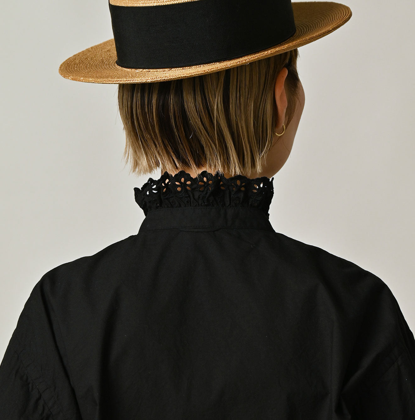 45R Supima Batistie Cutwork Blouse