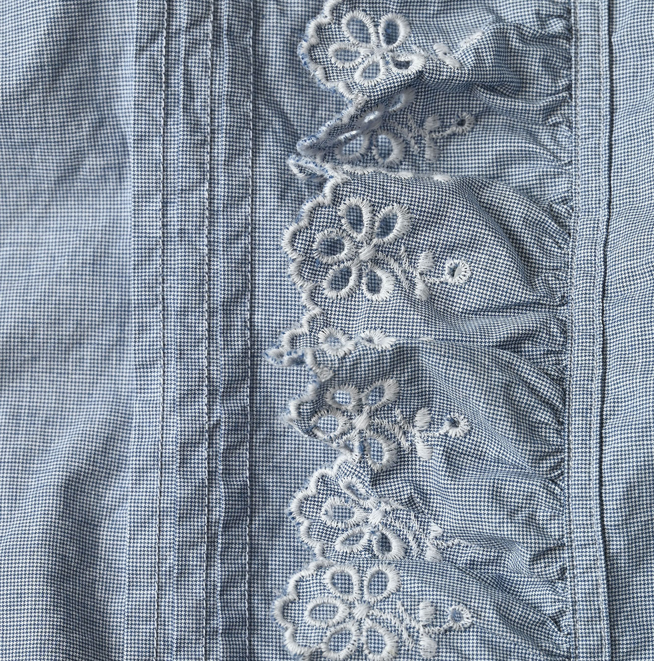 45R Supima Batistie Cutwork Blouse - Image 15