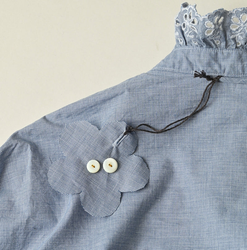 45R Supima Batistie Cutwork Blouse - Image 18