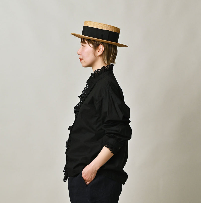 45R Supima Batistie Cutwork Blouse