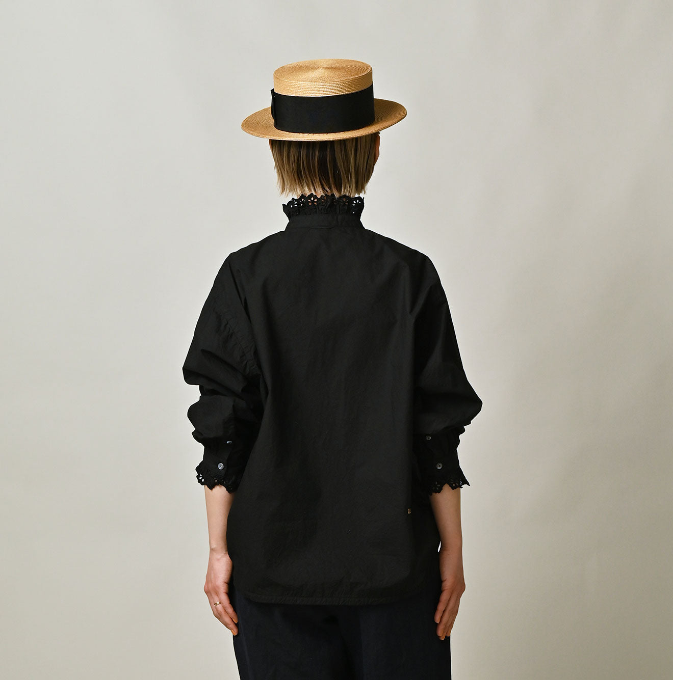 45R Supima Batistie Cutwork Blouse