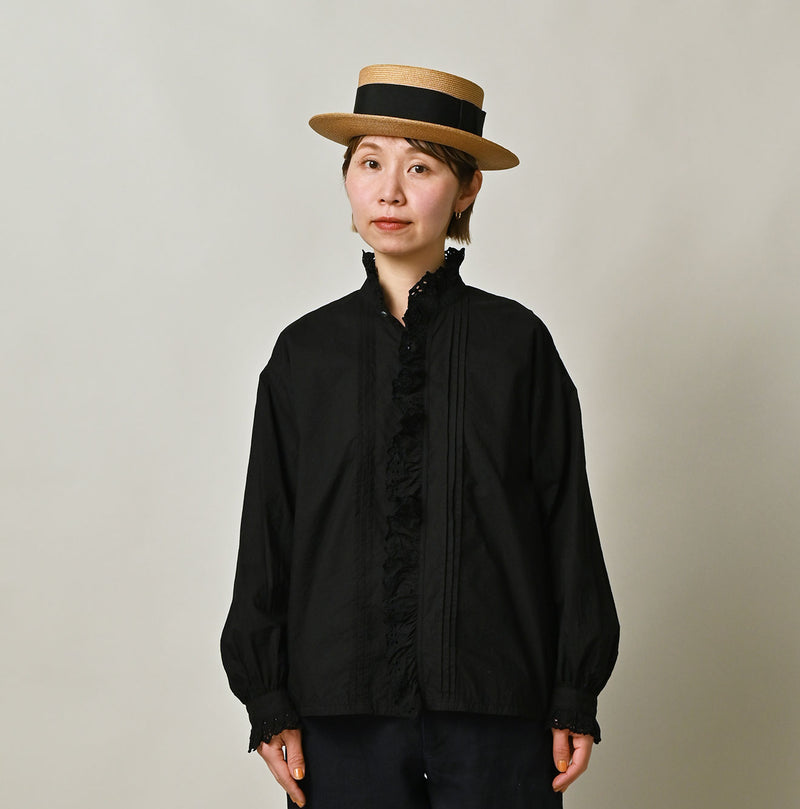 45R Supima Batistie Cutwork Blouse - Image 7