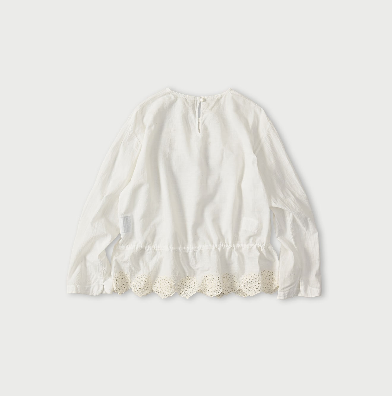 45R Khadi Peplum Cutwork Embroidery M-Shirt - Image 12